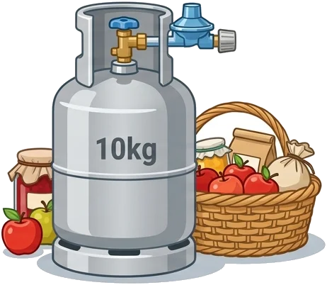 Gestión de la cocina: Gas y provisiones