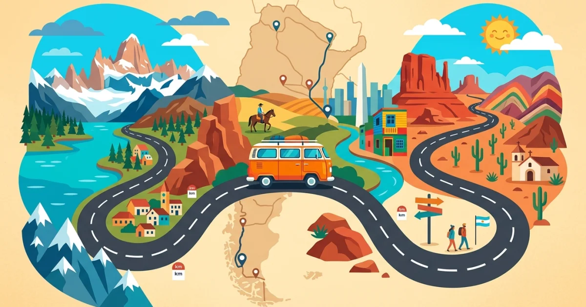 Cómo planificar tu viaje en auto por Argentina