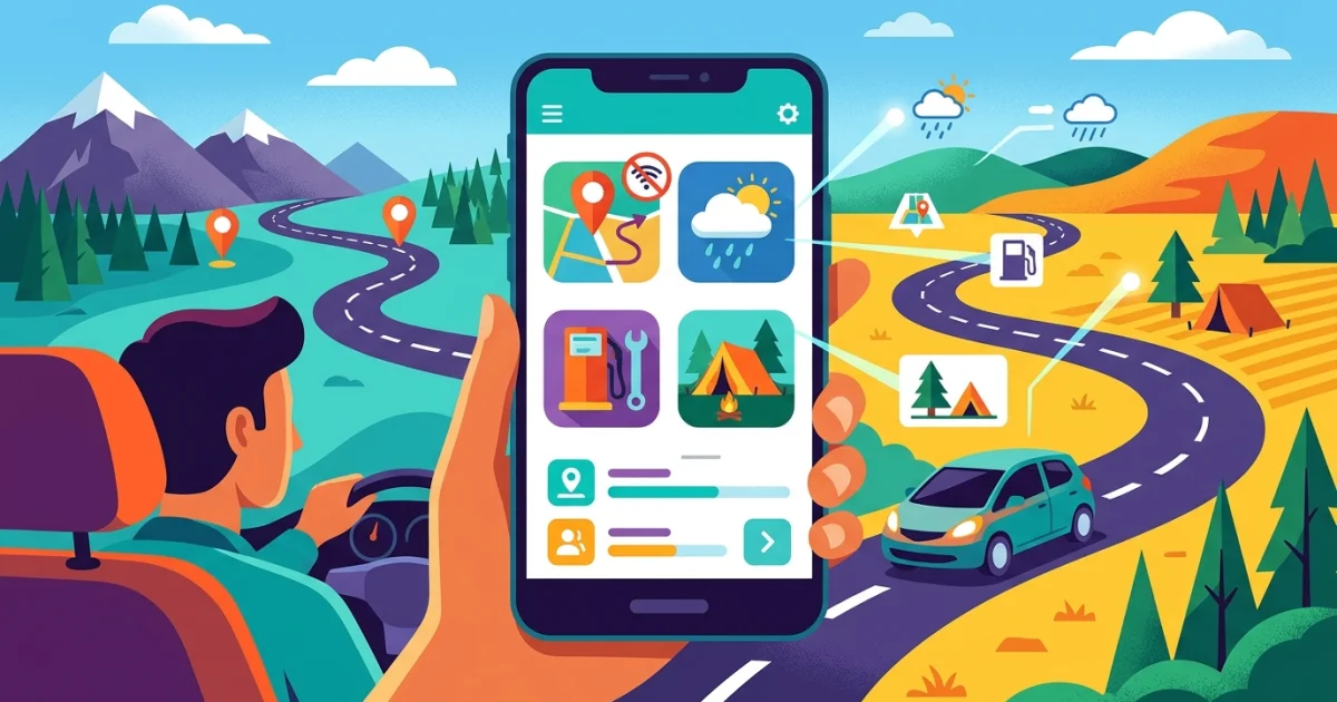 Aplicaciones imprescindibles para tu viaje en auto