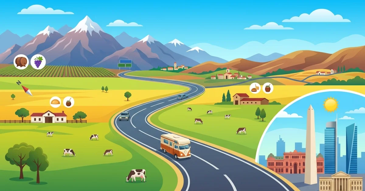 Qué ver de camino entre Buenos Aires y Mendoza