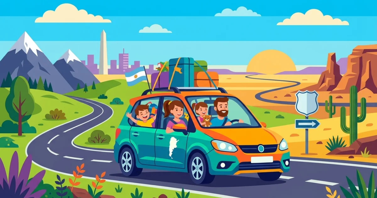 Tips para sobrevivir a un viaje en auto con chicos